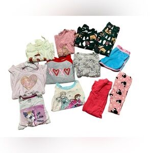 Girls size 4/5 clothing lot of 16